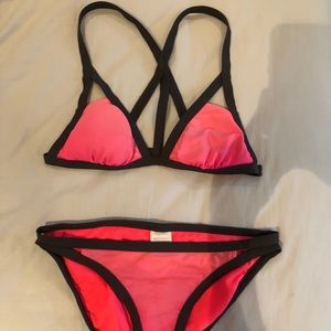 Pink/Grey Bikini